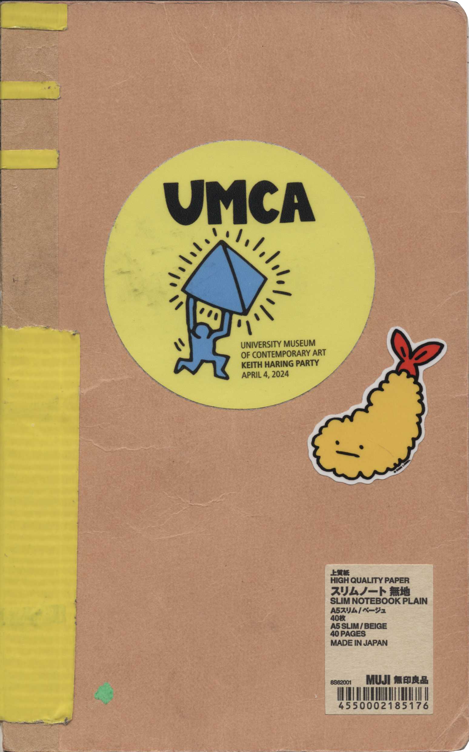 january 2024 muji notebook cover