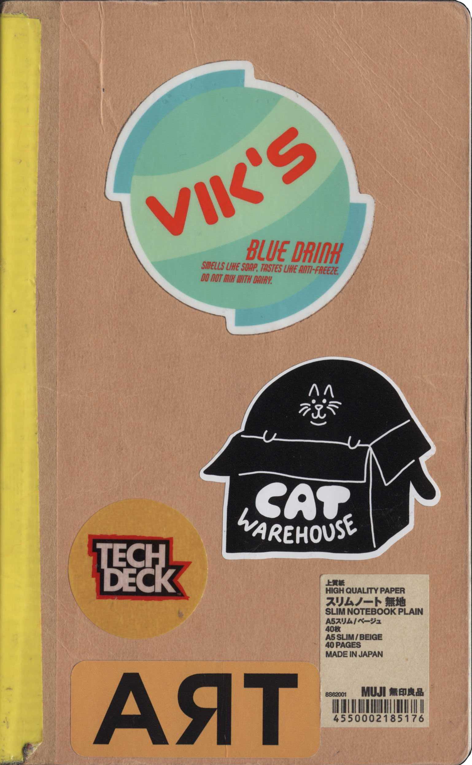 september 2024 muji notebook cover