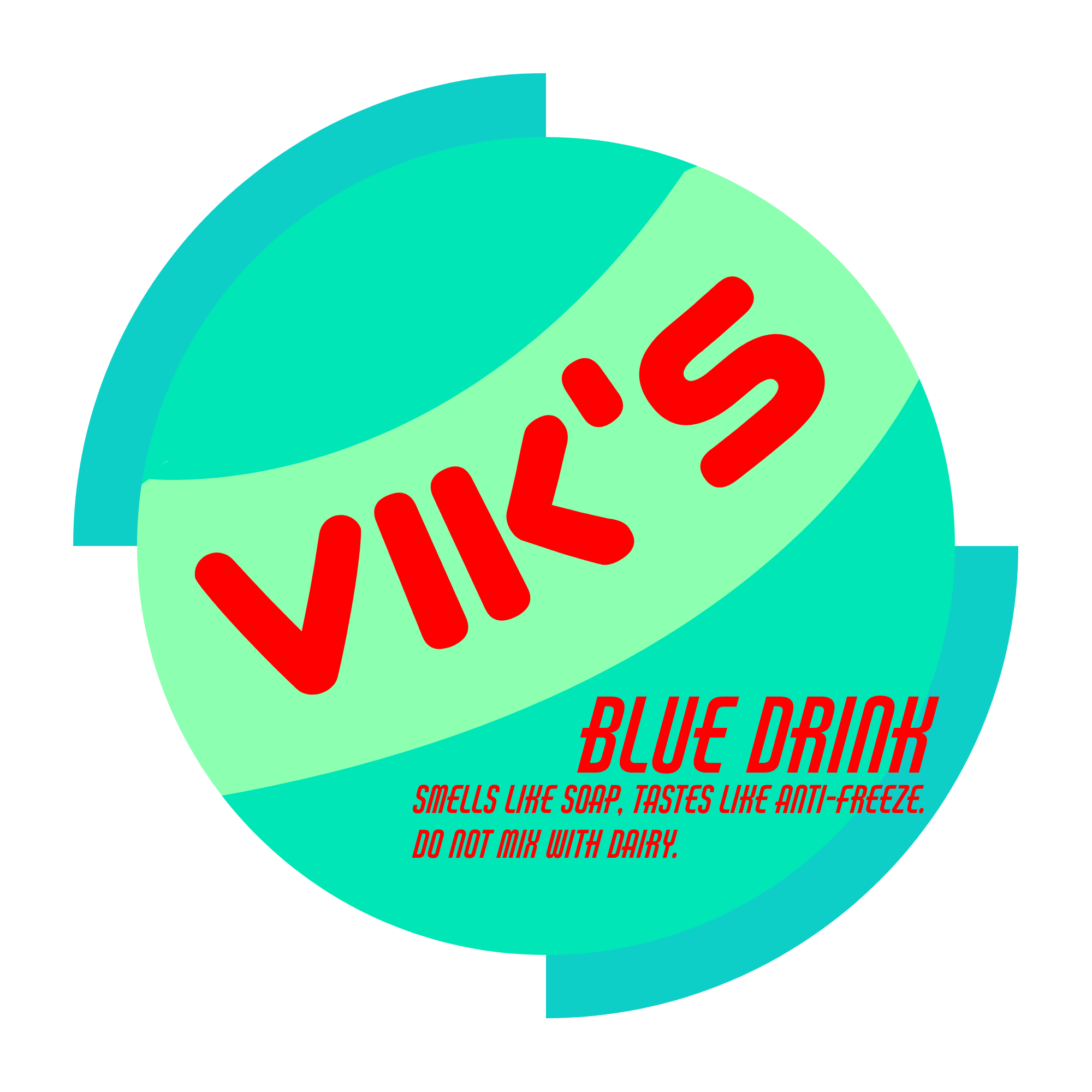 Vik's Blue Drink